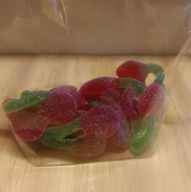 Cherry Pik Haribo – Sachet de 100 g Des cerises acidulées qui piquent juste comme il faut