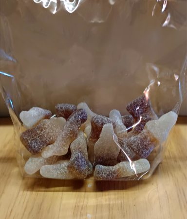 Cola Pik Haribo – Sachet de 100 g Les petites bouteilles au cola version PIK